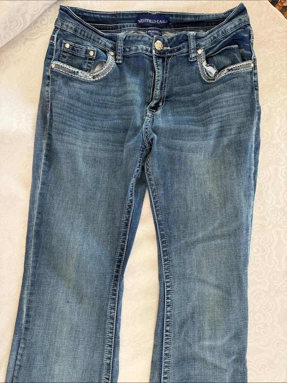 Juniors Westfield Eagle Blue Denim Jeans